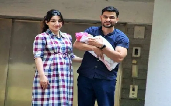 #FirstPics: सोहा अली खान और कुणाल खेमू की बेटी इनाया नौमी की दिखी पहली झलक