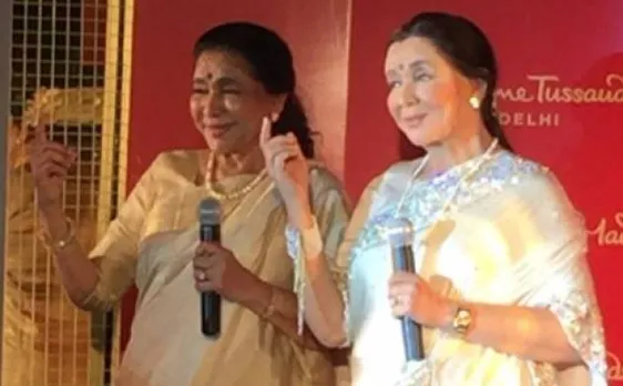 video: मैडम तुसाद म्यूजियम में आशा भोंसले ने किया अपनी ही प्रतिमा का उद्घाटन