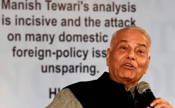 कांग्रेस के कार्यक्रम में यशवंत सिन्हा, इशारों में मोदी-शाह की तुलना दुर्योधन और दुशासन से की