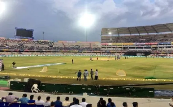 India Vs Australia: बारिश की भेंट चढ़ा हैदराबाद टी-20, मैदान गीला होने के कारण मैच रद्द