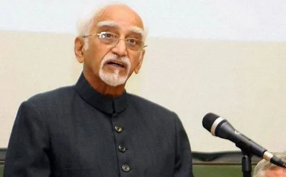 पूर्व उप-राष्ट्रपति अंसारी ने नीतीश पर साधा निशाना, कहा कल तक जो बागी थे आज प्रेमी हो गए