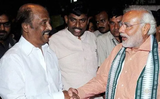 ‘दिना थांती’ अखबार की 75वीं वर्षगांठ पर रजनीकांत से मिले पीएम मोदी