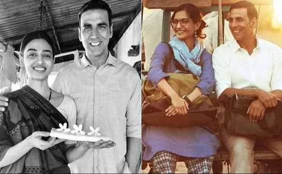 राधिका आप्टे और सोनम कपूर के साथ अक्षय कुमार, 'पैडमैन' में ऐसा होगा लुक
