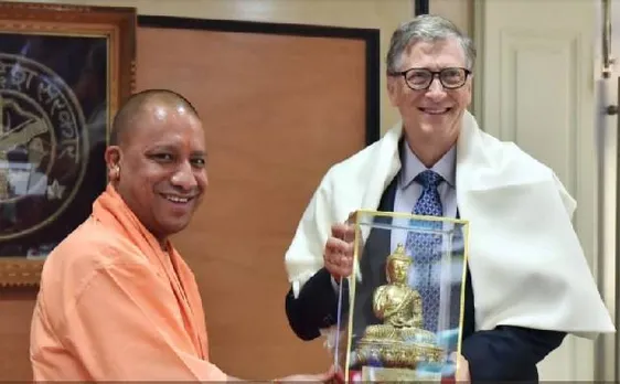 यूपी सीएम योगी से मिले बिल गेट्स, निवेश संबंधी प्रस्तावों पर हुई चर्चा