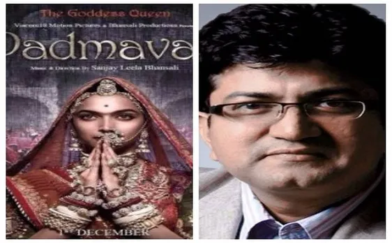 पद्मावती पर नया विवाद: मीडिया को फिल्म दिखाए जाने पर भड़के CBFC चेयरमैन प्रसून जोशी