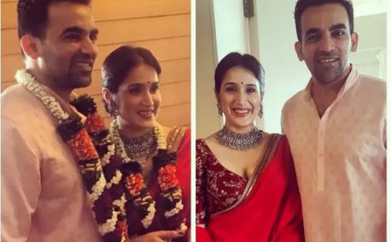 WEDDING PICS: जहीर खान ने सागरिका घाटके के साथ रचाई शादी, सोशल मीडिया पर लगा बधाईयों का तांता
