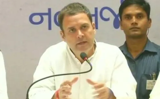 गुजरात: राहुल बोले, पीएम मोदी हार से घबरा कर दे रहे हैं एकतरफा बयान
