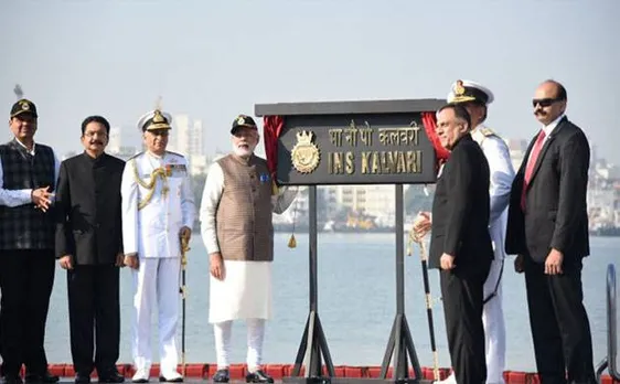 INS कलवरी राष्ट्र को समर्पित, मोदी बोले- यह है 'मेक इन इंडिया' का बड़ा उदाहरण