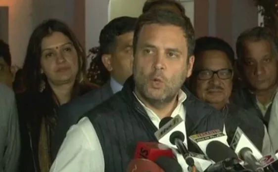 CWC के बाद राहुल गांधी का हमला, कहा- बीजेपी की स्थापना झूठ की नींव पर, राफेल पर पीएम मोदी चुप क्यों