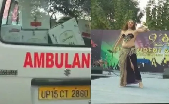 मेरठ: डॉक्टर्स की पार्टी में एम्बुलेंस से लाई गई शराब की बोतलें, मेडिकल कॉलेज में नाची रशियन डांसर