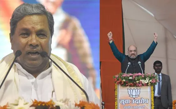 कर्नाटक के CM सिद्धारमैया ने अमित शाह पर बोला हमला, बताया  'बिना दिमाग' के आदमी