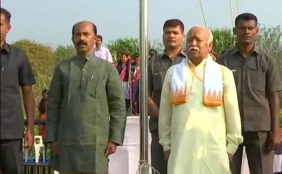 केरल सरकार के आदेश के बावजूद RSS प्रमुख मोहन भागवत ने स्कूल में फहराया तिरंगा