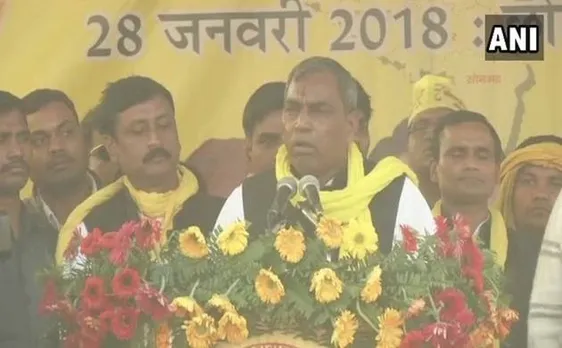 कैबिनेट मंत्री ओम प्रकाश ने बीजेपी सरकार पर बोला हमला, कहा- भ्रष्टाचार कम नही, बढ़ा ही है