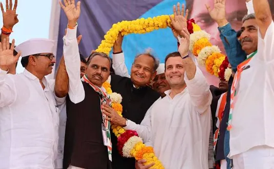राजस्थान उपचुनाव में जीत के बाद राहुल ने कहा, BJP को खारिज कर रही है जनता