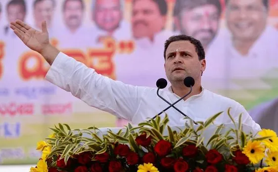 कर्नाटक में राहुल गांधी के मंदिर जाने पर बीजेपी का हमला, बताया 'इलेक्शन हिंदू'