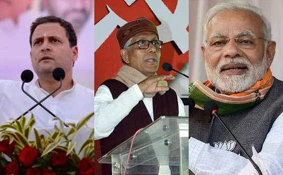 त्रिपुरा विधानसभा चुनाव: वाम गढ़ में थमा प्रचार, बीजेपी-कांग्रेस दे रही है चुनौती
