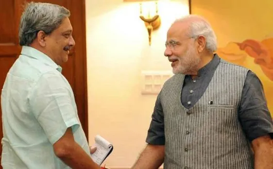 बीमार सीएम मनोहर पर्रिकर से मिलने लीलावती अस्पताल पहुंचे पीएम नरेंद्र मोदी