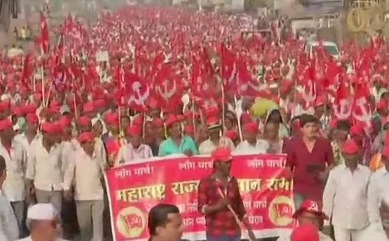 महाराष्ट्र: कर्जमाफी की मांग को लेकर किसानों का मार्च, करेंगे सचिवालय का घेराव