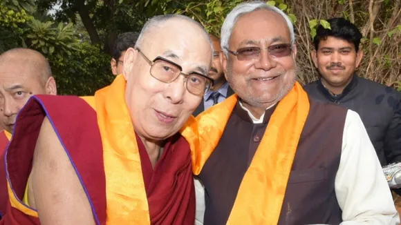 दलाई लामा ने बिहार के CM नीतीश कुमार से मुलाकात की, सभी के कल्याण और शांति के लिए प्रार्थना की