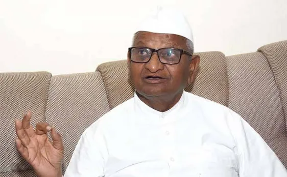 अन्ना हजारे ने 23 मार्च से दिल्ली की जेल में सत्याग्रह का किया ऐलान