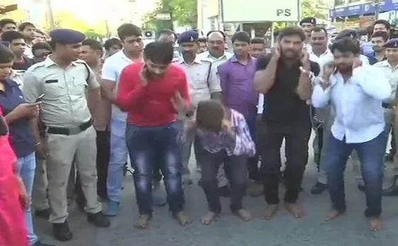 भोपाल में छात्रा के साथ हुआ गैंगरेप, पुलिस ने आरोपियों की कराई परेड