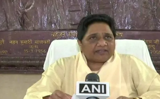 मायावती ने की अंबेडकर की मूर्ति तोड़े जाने की निंदा, योगी सरकार से की कार्रवाई की मांग