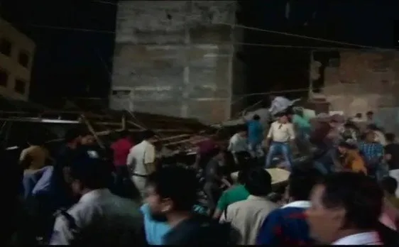 मध्य प्रदेशः इंदौर में चार मंजिला इमारत ढही, 3 की मौत, दो घायल, बचाव कार्य जारी