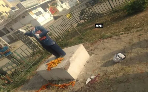उत्तर प्रदेश: अब इलाहाबाद में तोड़ी गई बाबा साहेब अंबेडकर की मूर्ति, नहीं थम रहा सिलसिला