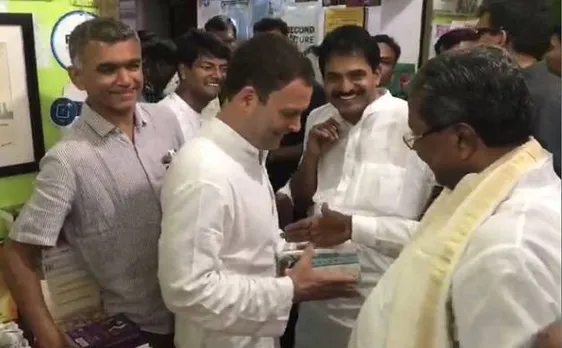 कर्नाटक विधानसभा चुनाव: मुख्यमंत्री सिद्धारमैया ने राहुल गांधी को 5 किताबें गिफ्ट की