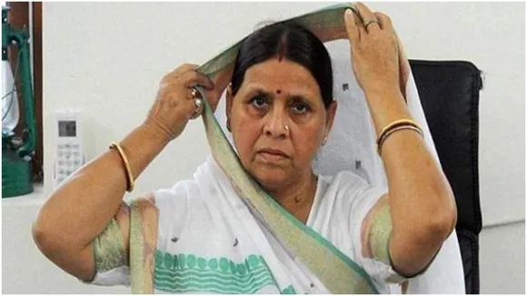 मीडिया अगर सवाल करे तो वह भड़क जाएंगे सीएम नीतीश कुमार  : राबड़ी देवी