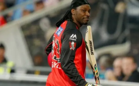 IPL 2018: दो राउंड में अनसोल्ड रहे गेल जब बल्लेबाजी करने आए तो हर गेंद आसमान में जाकर सलामी दे रही थी