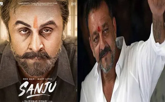 राजकुमार हिरानी ने 'संजू' का नया पोस्टर किया शेयर, रणवीर का दिखा 'संजय' अंदाज