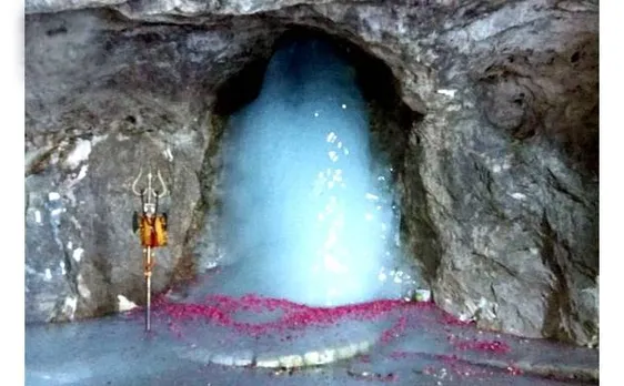 अमरनाथ से बाबा बर्फानी की पहली तस्वीर आई सामने, अगले महीने कर सकेंगे दर्शन