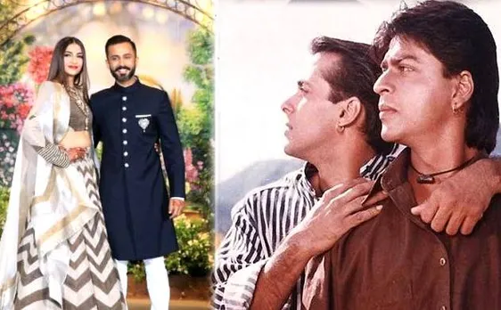 सोनम कपूर की मम्मी को देख 'करण-अर्जुन' बने शाहरुख और सलमान, देखें ये वायरल वीडियो