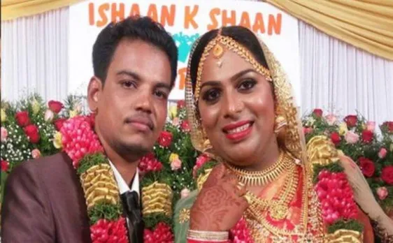 केरल के पहले ट्रांसजेंडर कपल ईशान-सूर्या ने रीति-रिवाज से रचाई शादी