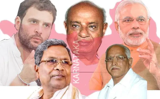 कर्नाटक में त्रिशंकु विधानसभा की संभावना, जेडीएस को मिल सकती है सत्ता की चाबी