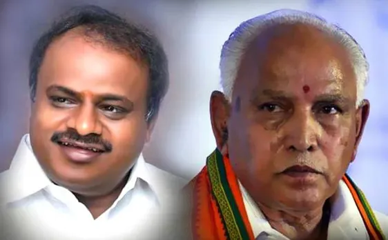 कर्नाटक में सरकार के लिए जोड़तोड़ शुरू, येदियुरप्पा ने ठोका ताल तो कांग्रेस-जेडीएस ने भी बिछाया जाल