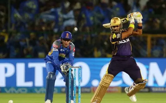 IPL 2018 KKR vs RR: कोलकाता नाइट राइडर्स ने राजस्थान को 6 विकेट से हराया, कार्तिक ने छक्का मारकर दिलाई जीत