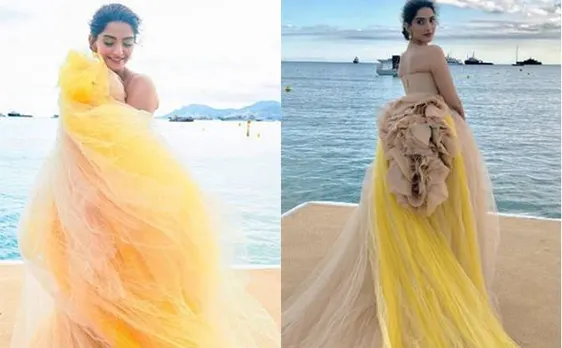 Cannes Film Festival 2018: सोनम कपूर ने न्यूड गाउन पहन रेड कारपेट पर किया वॉक, देखें तस्वीरें