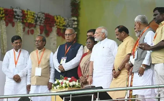 मोदी ने झारखंड में 27000 करोड़ रुपये की परियोजनाओं की आधारशिला रखी