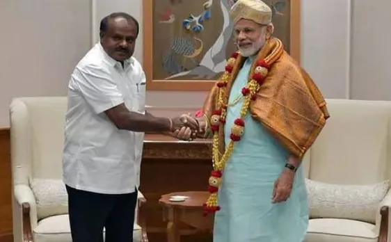 'रहमोकरम' वाले बयान पर बीजेपी का निशाना, कहा- कांग्रेस ATM के 'चीफ मैनेजर' कुमारस्वामी