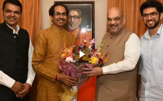 अमित शाह ने उद्धव ठाकरे से की मुलाक़ात, शिवसेना से संबंध सुधारने की दिशा में प्रयास