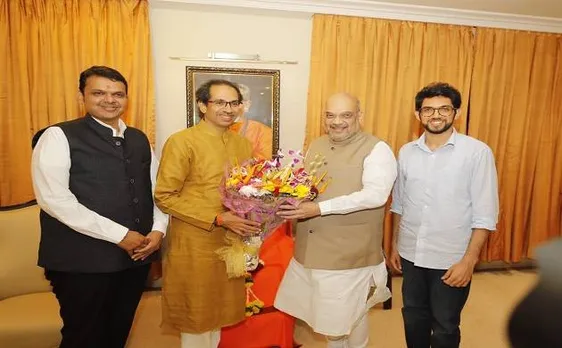 अमित शाह का उद्धव ठाकरे से मिलना नहीं आया काम, शिवसेना का अलग चुनाव लड़ने का ऐलान