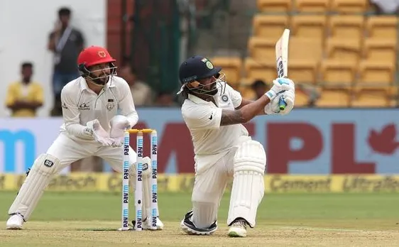 IND Vs AFG: पहले दिन का खेल समाप्त, भारत ने बनाए 347/6