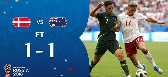 Fifa World cup 2018: डेनमार्क से ड्रॉ खेलकर राउंड अप में ऑस्ट्रेलिया के जानें की उम्मीद बरकरार