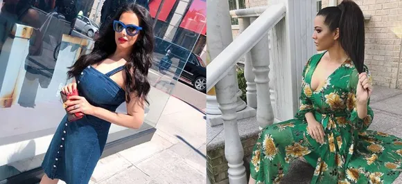 ब्लू डेनिम ड्रेस में दिखा संजय दत्त की बेटी त्रिशाला का हॉट लुक, इंटरनेट पर छाई तस्वीरें