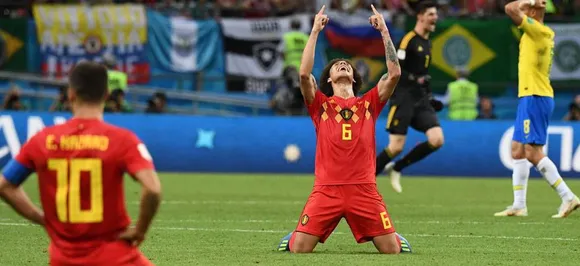 FIFA World Cup 2018 : पहले खिताब के लिए ब्राजील को 2-1 से हरा सेमीफाइनल में पहुंची बेल्जियम की टीम