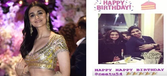 आलिया भट्ट ने खास अंदाज़ में रणबीर की मॉम को किया बर्थडे विश, शेयर की फोटो