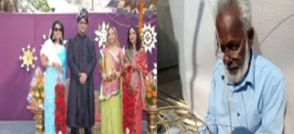 धर्म के बंधन को तोड़ मुस्लिम कलाकार बनाते हैं हिंदुओं के विवाह मंडप
