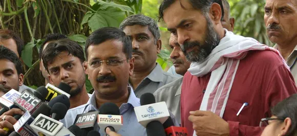 योगेंद्र यादव के समर्थन में उतरे केजरीवाल, पीएम मोदी पर साधा निशाना